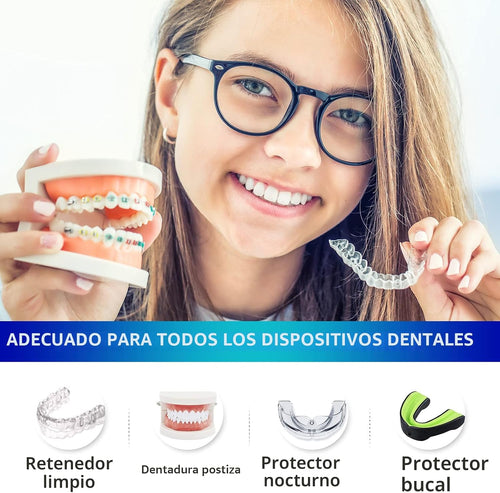 Tabletas Limpiadoras para retenedores con Acción contra Manchas y Olores | (120 uds)