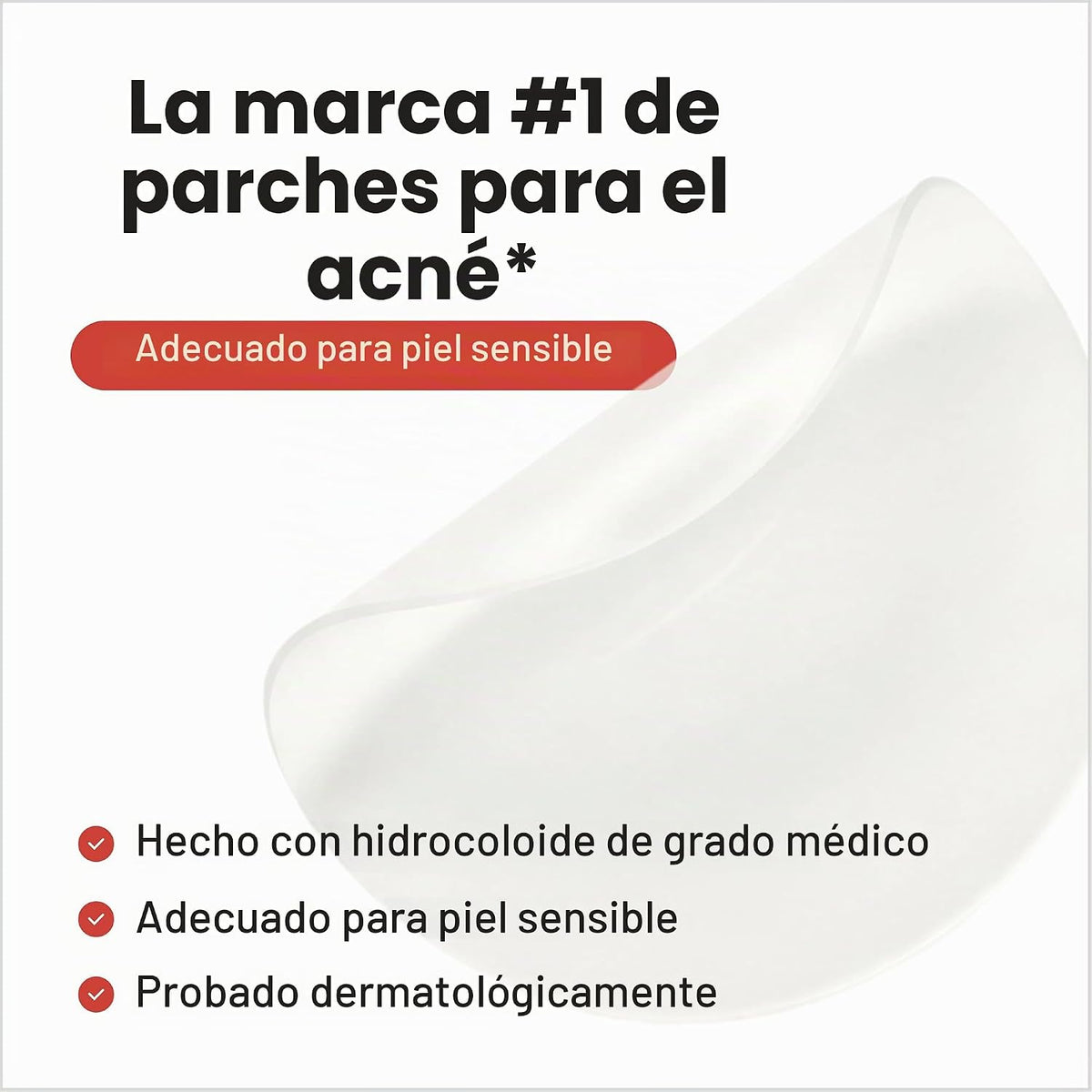Parche hidrocoloide para imperfecciones - 75unid