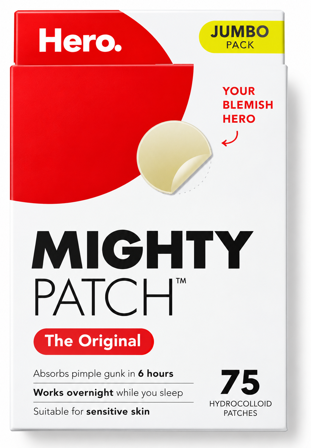 Parche hidrocoloide para imperfecciones - 75unid